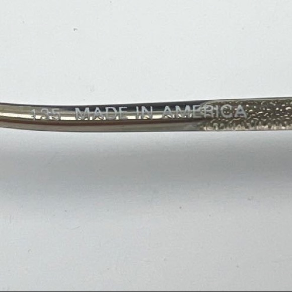 Vintage Pride Black Oval Butterfly Sunglasses Frames 447 - Picture 6 of 6